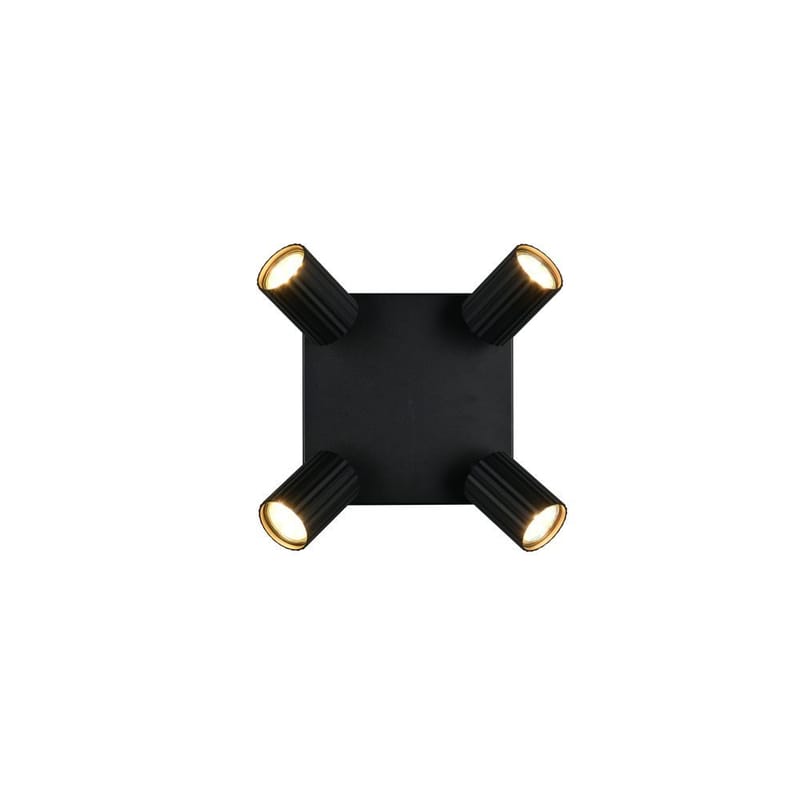 Spot TRIO Soka - 4 lamper, Mat sort - Belysning - Glødepærer & lyskilder - Spotlights & downlights