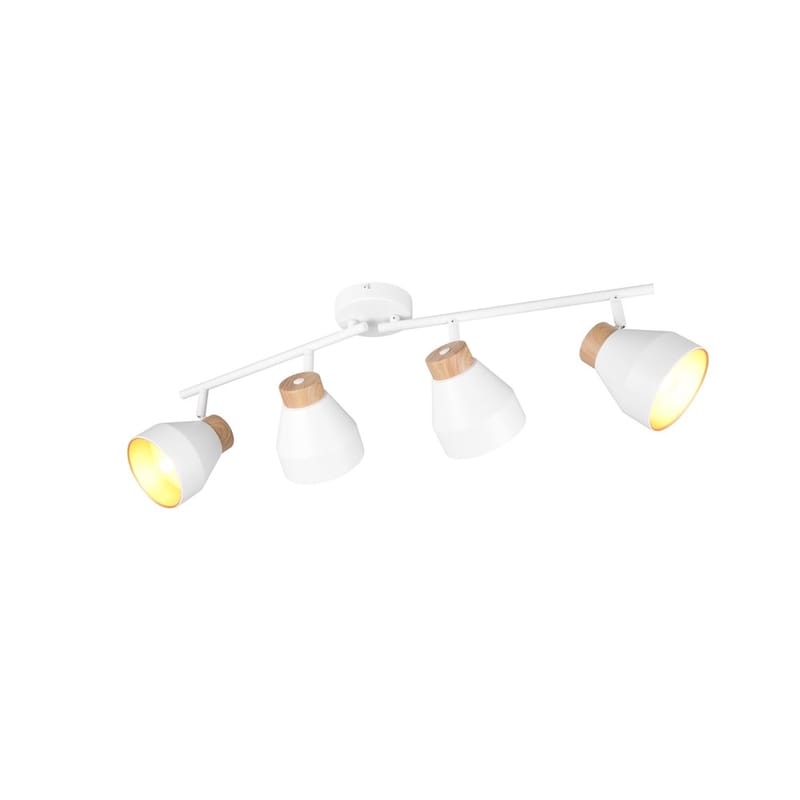 Spot Valentin - 3 lamper, Mat hvid - Belysning - Glødepærer & lyskilder - Spotlights & downlights