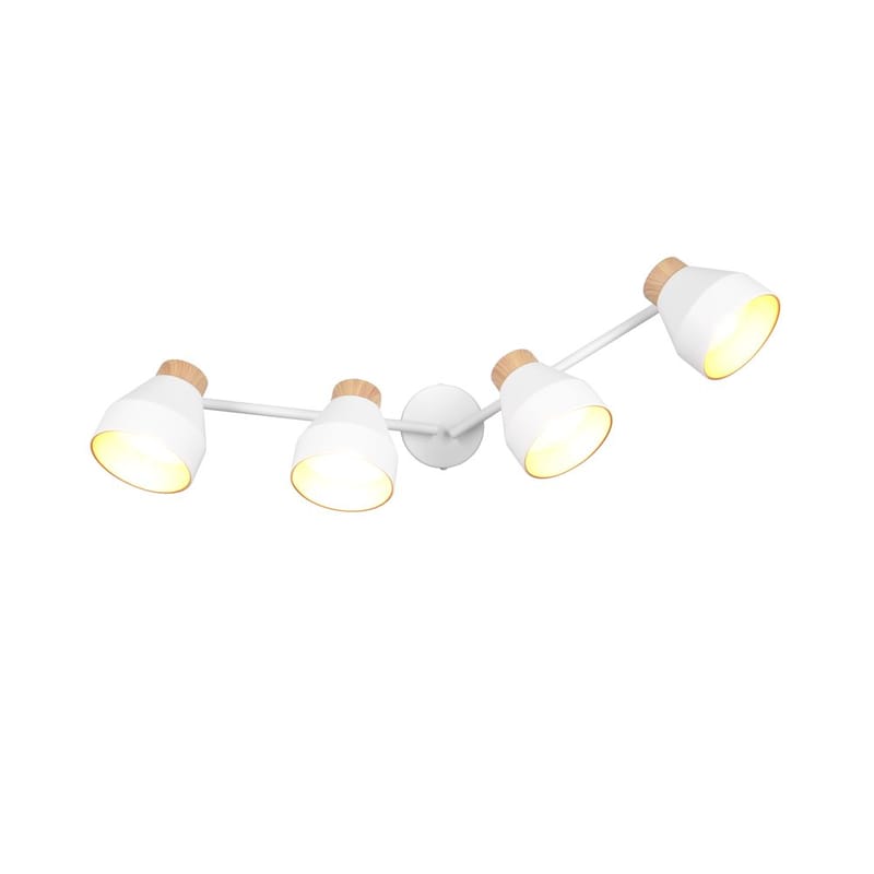 Spot Valentin - 3 lamper, Mat hvid - Belysning - Glødepærer & lyskilder - Spotlights & downlights