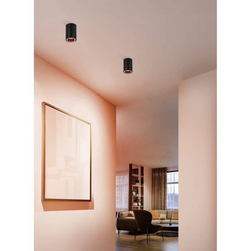 Spotlight Carosso - Sort, Hvid - Belysning - Glødepærer & lyskilder - Spotlights & downlights