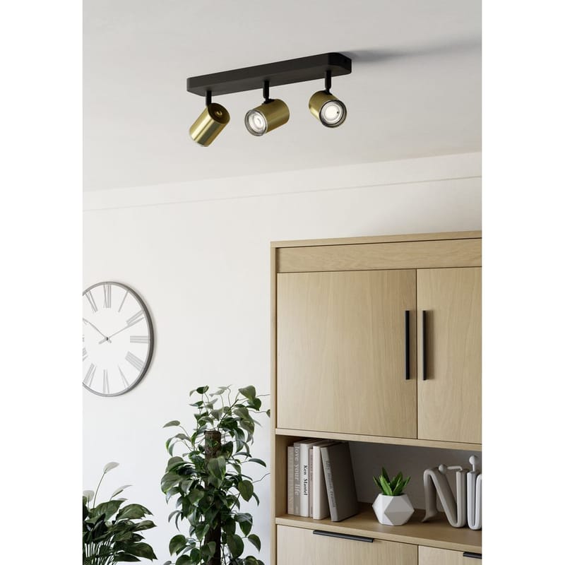 Spotlight Consuma med 3 Lamper - 8 cm - Belysning - Glødepærer & lyskilder - Spotlights & downlights