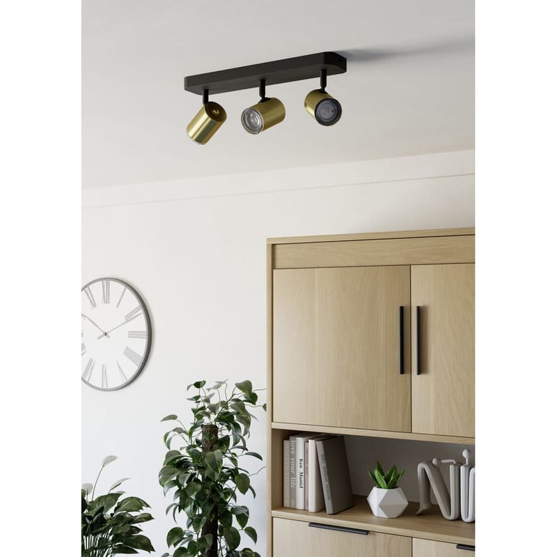 Spotlight Consuma med 3 Lamper - 8 cm - Belysning - Glødepærer & lyskilder - Spotlights & downlights