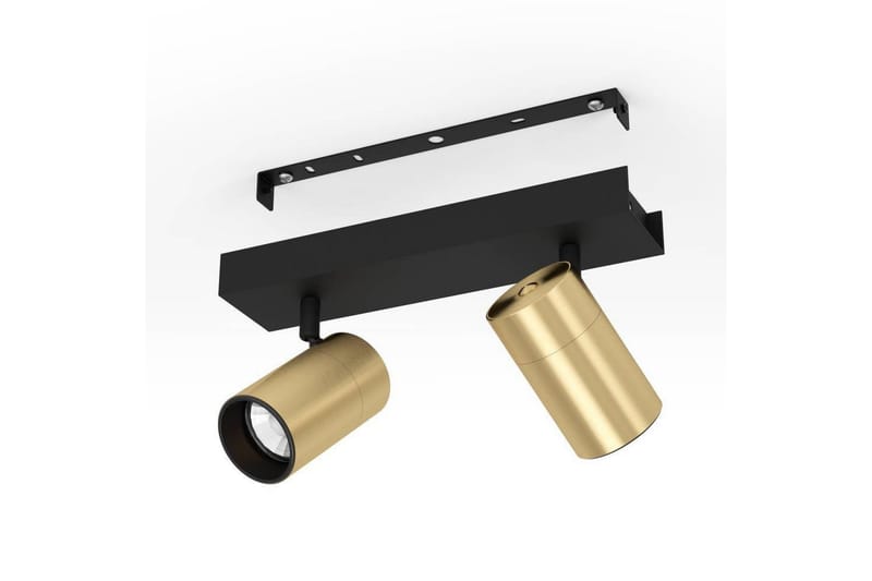 Spotlight Eglo Cumaribo Sort/Messing 2 lamper - 2 lamper - Belysning - Glødepærer & lyskilder - Spotlights & downlights