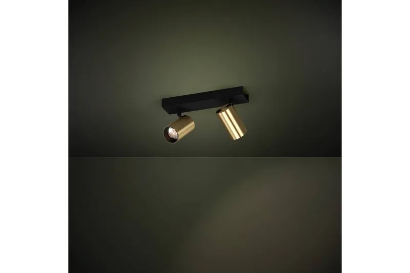 Spotlight Eglo Cumaribo Sort/Messing 2 lamper - 2 lamper - Belysning - Glødepærer & lyskilder - Spotlights & downlights