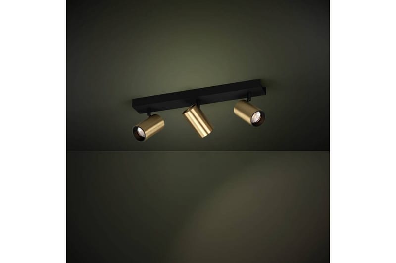 Spotlight Eglo Cumaribo Sort/Messing 3 Lamper - 3 Lamper - Belysning - Glødepærer & lyskilder - Spotlights & downlights