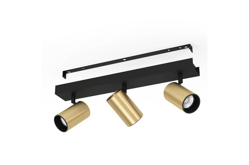 Spotlight Eglo Cumaribo Sort/Messing 3 Lamper - 3 Lamper - Belysning - Glødepærer & lyskilder - Spotlights & downlights