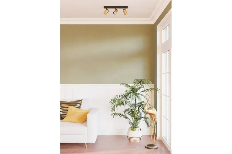 Spotlight Eglo Cumaribo Sort/Messing 3 Lamper - 3 Lamper - Belysning - Glødepærer & lyskilder - Spotlights & downlights