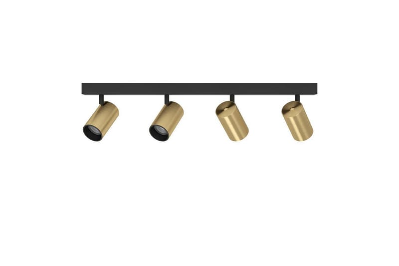 Spotlight Eglo Cumaribo Sort/Messing 4 Lamper - 4 Lamper - Belysning - Glødepærer & lyskilder - Spotlights & downlights