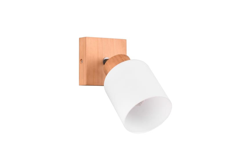 Assam Spotlight 1-os E14 Træ/hvid - Belysning - Glødepærer & lyskilder - Spotlights & downlights