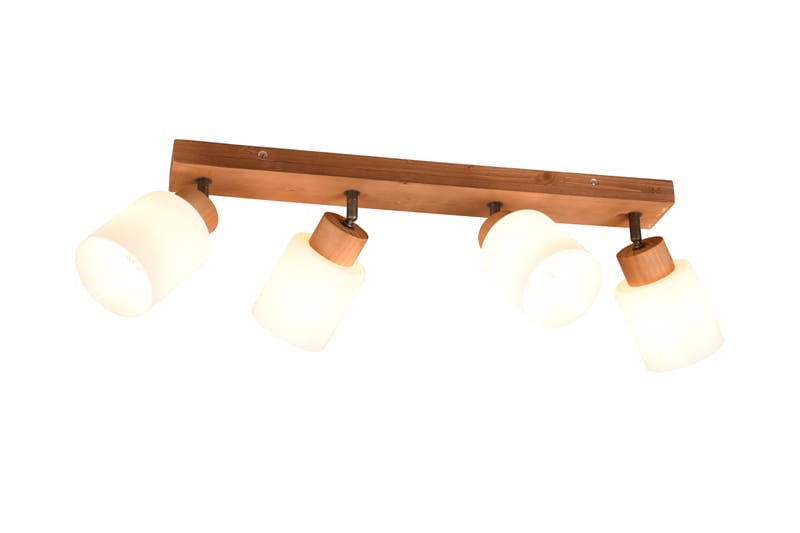Assam Spotlight 4-os E14 Træ/hvid - Belysning - Glødepærer & lyskilder - Spotlights & downlights