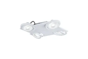 LED-spotlys Eglo Brea Hvid - Hvid - Belysning - Glødepærer & lyskilder - Spotlights & downlights - Spotlight skinne
