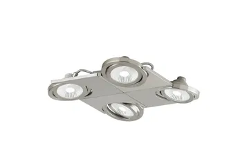 LED-spotlys Eglo Brea Matt Nickel - Matt Nickel - Belysning - Glødepærer & lyskilder - Spotlights & downlights - Spotlight skinne