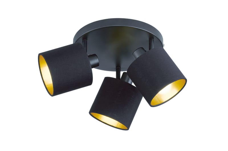Trio Tommy Spotlight - Sort - Belysning - Glødepærer & lyskilder - Spotlights & downlights - Loftspot