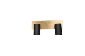 Marley Spot 2-del Sort/Guld - Belysning - Glødepærer & lyskilder - Spotlights & downlights
