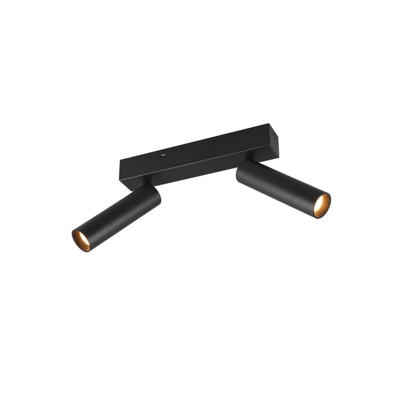 Spot Ambala, 2 lamper, Mat sort