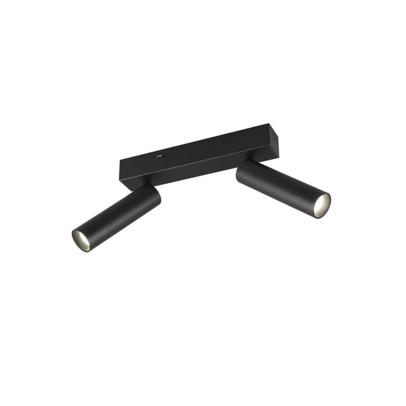 Spot Ambala - 2 lamper, Mat sort - Belysning - Glødepærer & lyskilder - Spotlights & downlights - Spotlight skinne