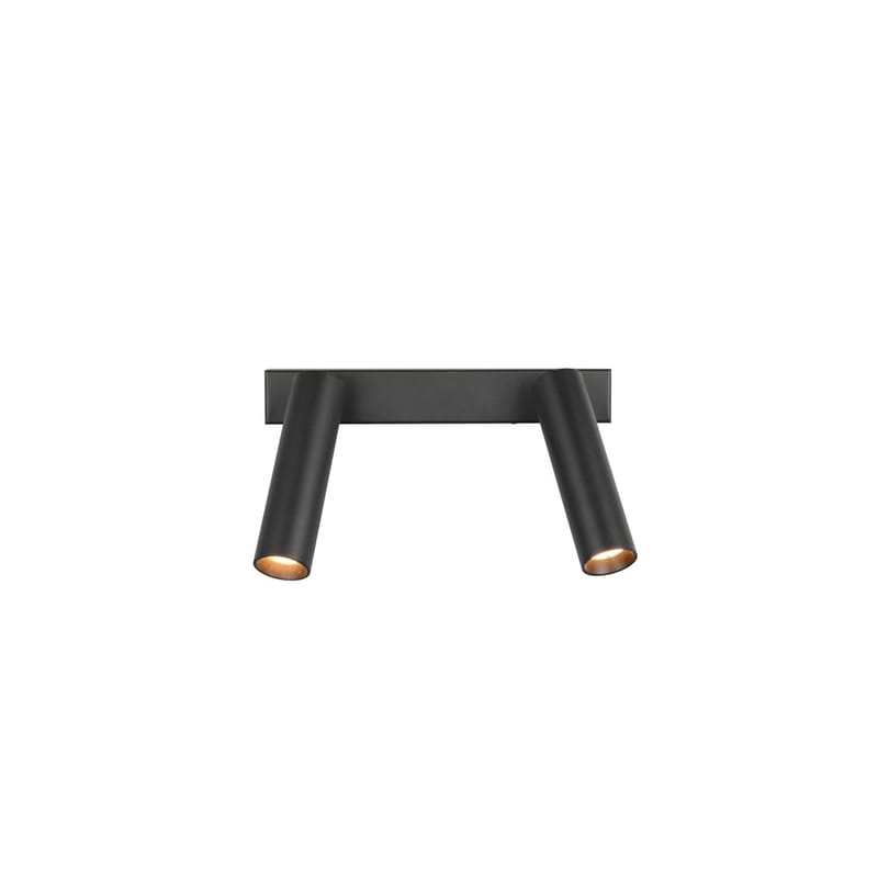 Spot Ambala - 2 lamper, Mat sort - Belysning - Glødepærer & lyskilder - Spotlights & downlights - Spotlight skinne