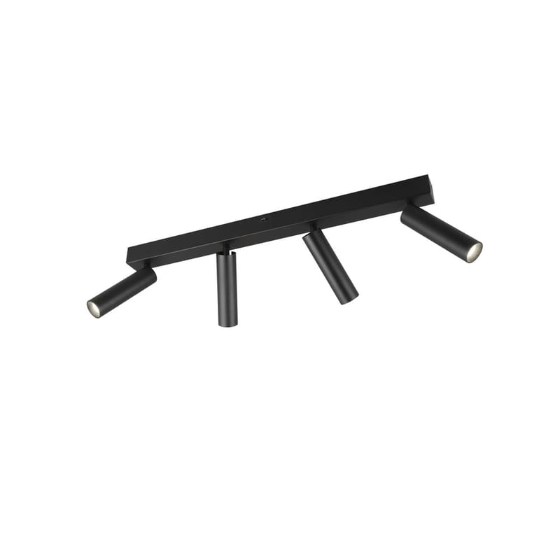 Spot Ambala - 4 lamper, Mat sort - Belysning - Glødepærer & lyskilder - Spotlights & downlights - Spotlight skinne