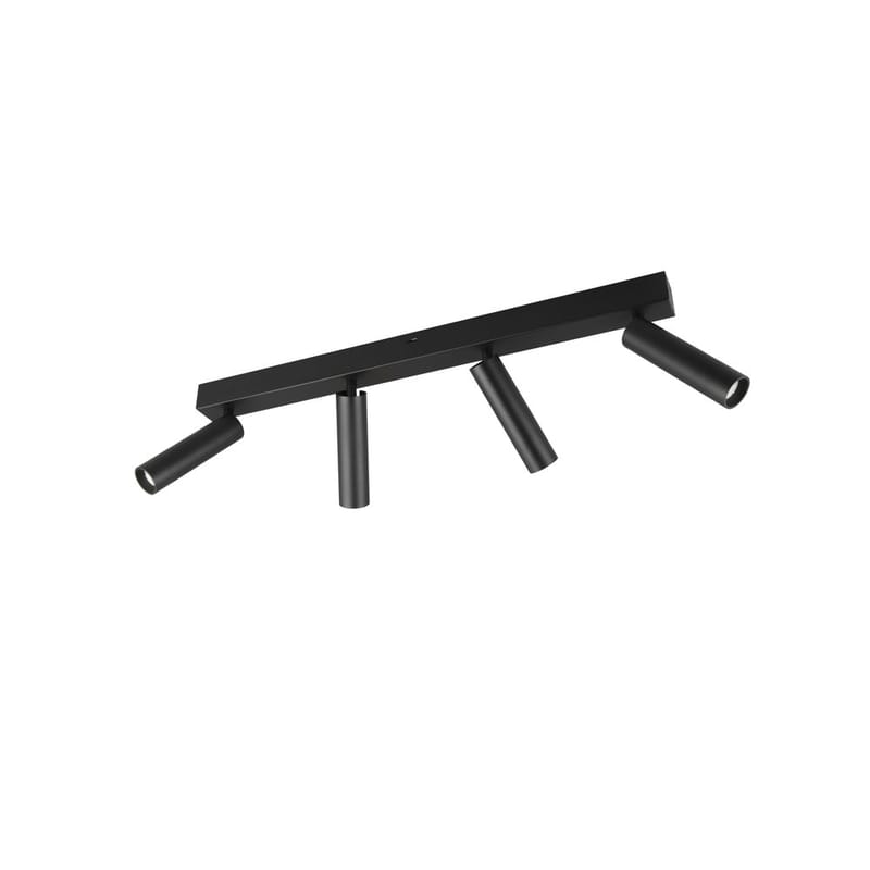 Spot Ambala - 4 lamper, Mat sort - Belysning - Glødepærer & lyskilder - Spotlights & downlights - Spotlight skinne