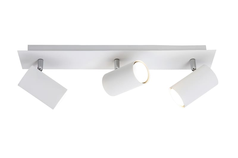 Marley Spotlampe 3-stk 3xGU 10 hvid - Hvid - Belysning - Glødepærer & lyskilder - Spotlights & downlights - Spotlight skinne