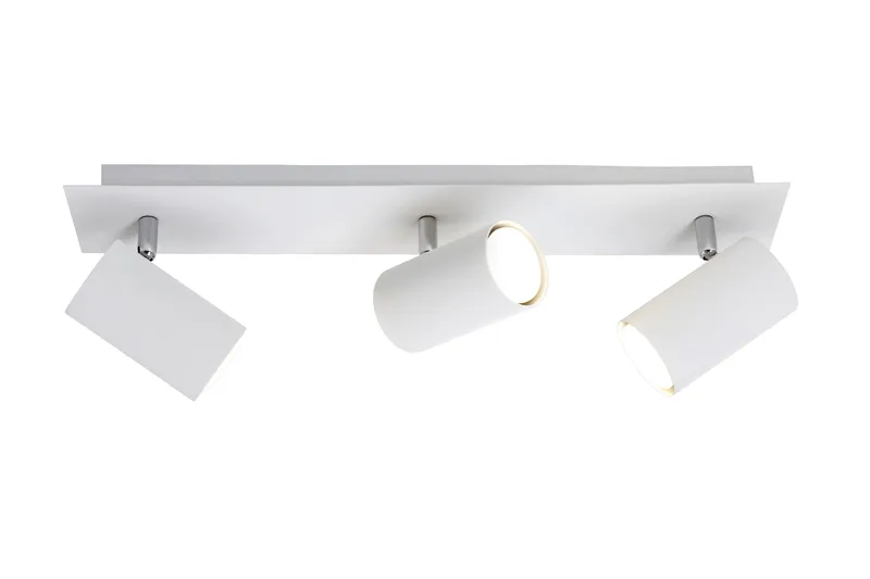 Marley Spotlampe 3-stk 3xGU 10 hvid, Hvid