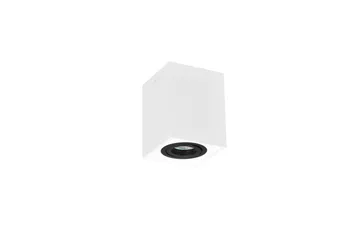Trio Lighting Biscuit Loftlampe GU10 Hvid/Sort - Belysning - Glødepærer & lyskilder - Spotlights & downlights