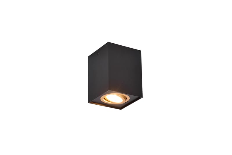 Trio Lighting Biscuit Taklampe GU10 Sort/Gull - Belysning - Glødepærer & lyskilder - Spotlights & downlights