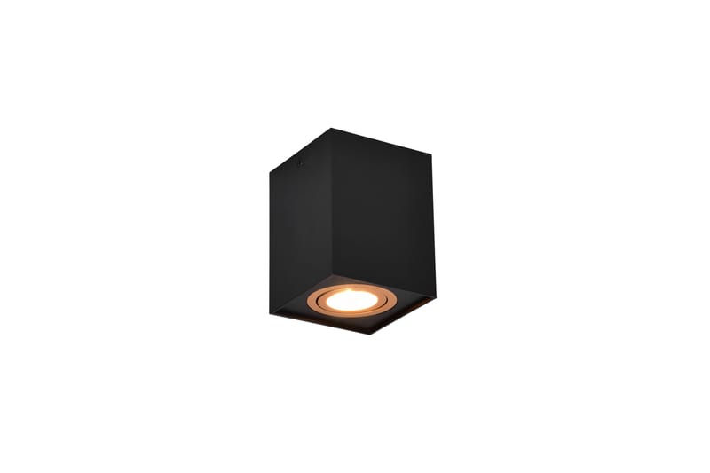 Trio Lighting Biscuit Taklampe GU10 Sort/Gull - Belysning - Glødepærer & lyskilder - Spotlights & downlights