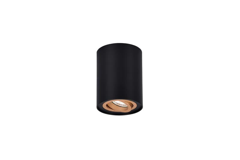 Trio Lighting Cookie Utendørs Spot 1L GU10 Sort/Gull - Belysning - Glødepærer & lyskilder - Spotlights & downlights