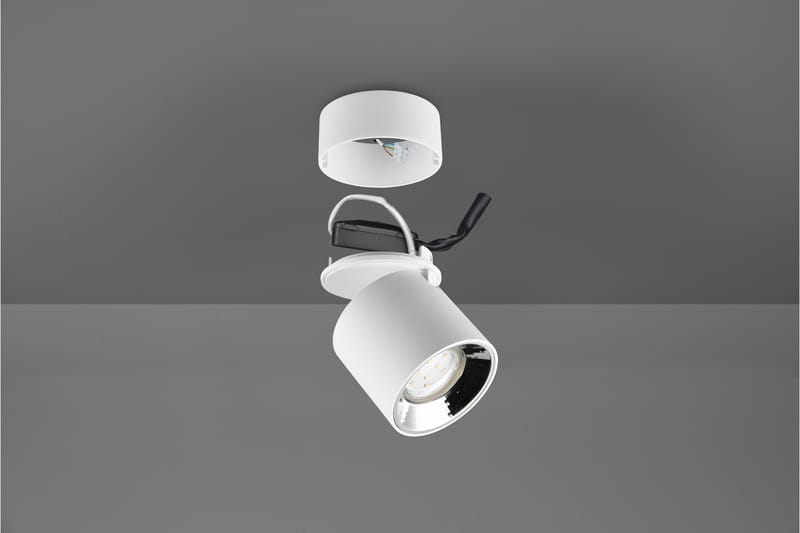 Trio Lighting Guayana Spotlampe 1L GU10 Mat Hvid - Belysning - Glødepærer & lyskilder - Spotlights & downlights