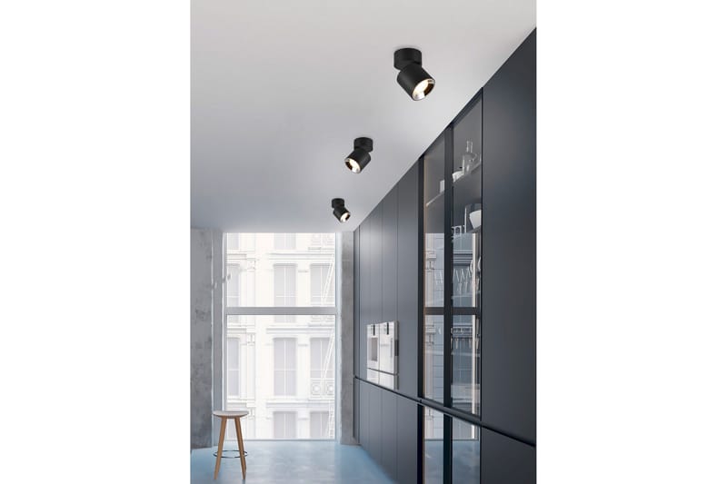 Trio Lighting Guayana Spotlampe 1L GU10 Matsort - Belysning - Glødepærer & lyskilder - Spotlights & downlights