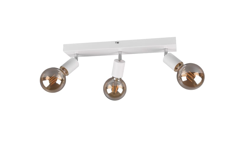 Trio Lighting Vannes spot 3L E27 mat hvid - Belysning - Glødepærer & lyskilder - Spotlights & downlights - Spotlight skinne
