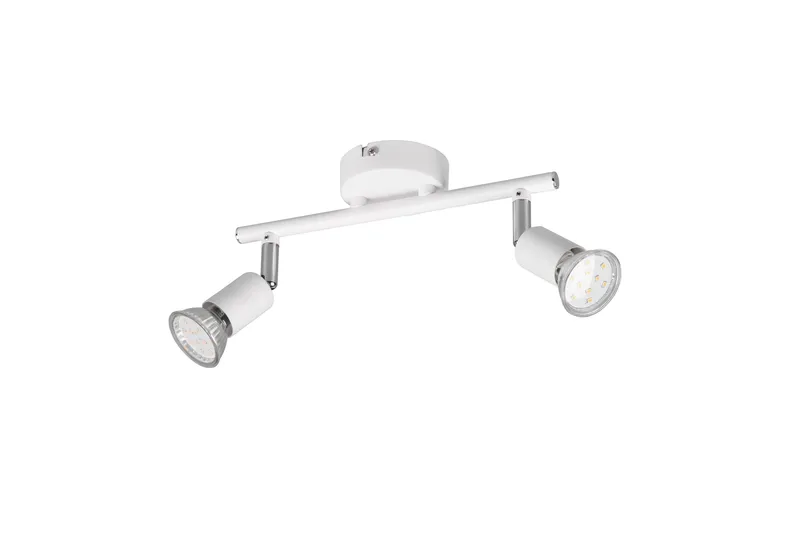 Trio Lighting Paris spotlight 2L GU10 mat hvid, undefined