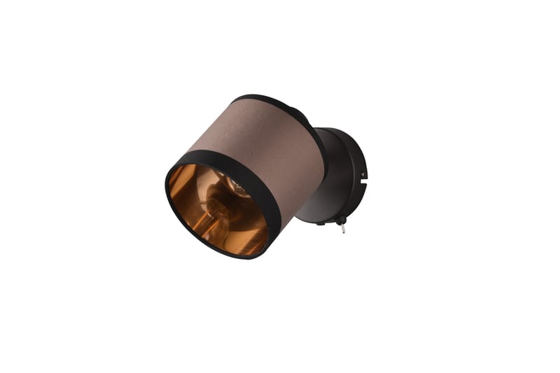 Trio Lighting Davos Spotlampe 1L E14 Matt Sort/Greige - Belysning - Glødepærer & lyskilder - Spotlights & downlights