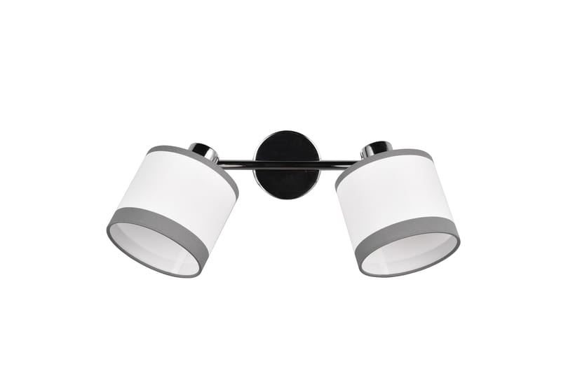 Trio Lighting Davos Spotlampe 2L E14 Krom/Hvit - Belysning - Glødepærer & lyskilder - Spotlights & downlights