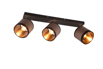 Trio Lighting Davos Spotlampe 3L E14 Matsort/Greige - Belysning - Glødepærer & lyskilder - Spotlights & downlights