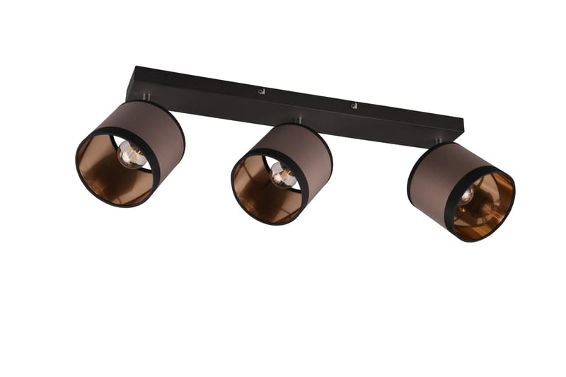 Trio Lighting Davos Spotlampe 3L E14 Matsort/Greige - Belysning - Glødepærer & lyskilder - Spotlights & downlights