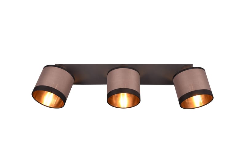 Trio Lighting Davos Spotlampe 3L E14 Matsort/Greige - Belysning - Glødepærer & lyskilder - Spotlights & downlights
