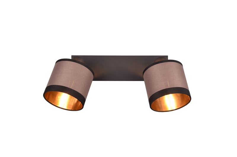 Trio Lighting Davos Spotlight 2L E14 Matsort/Greige - Belysning - Glødepærer & lyskilder - Spotlights & downlights