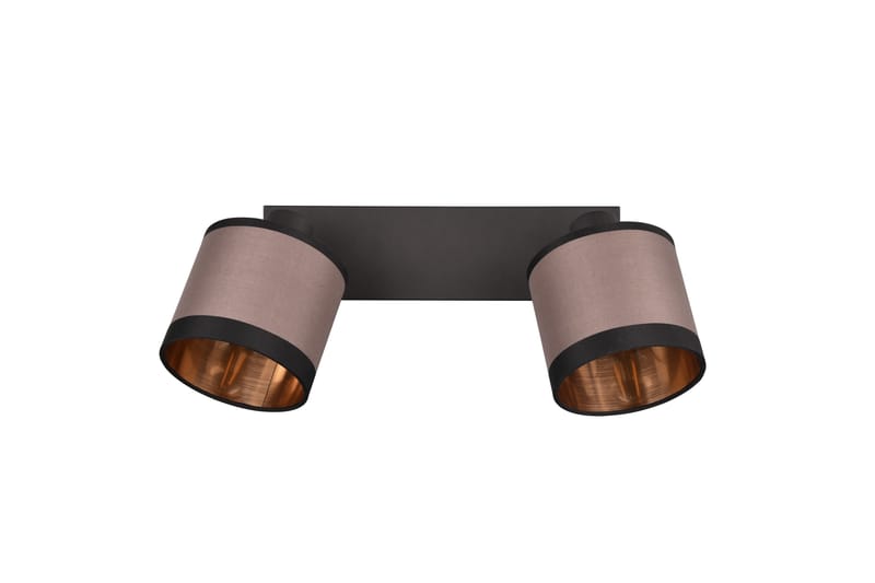 Trio Lighting Davos Spotlight 2L E14 Matsort/Greige - Belysning - Glødepærer & lyskilder - Spotlights & downlights