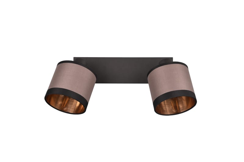 Trio Lighting Davos Spotlight 2L E14 Matsort/Greige - Belysning - Glødepærer & lyskilder - Spotlights & downlights