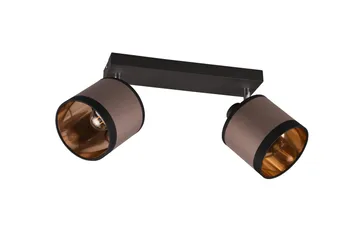 Trio Lighting Davos Spotlight 2L E14 Matsort/Greige - Belysning - Glødepærer & lyskilder - Spotlights & downlights