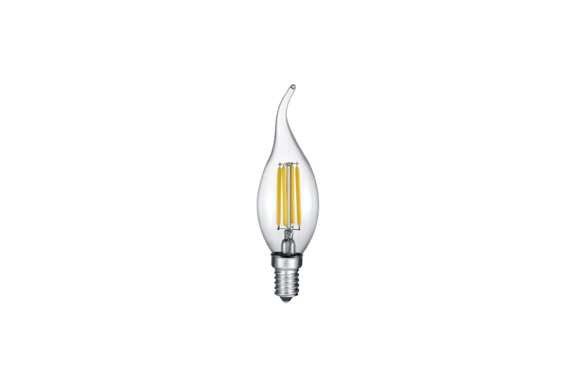 Trio Lighting LK LED E14 filament krone/buet top 4W 470lm 2700K 3-trin - Belysning - Glødepærer & lyskilder - LED belysning - LED-pære