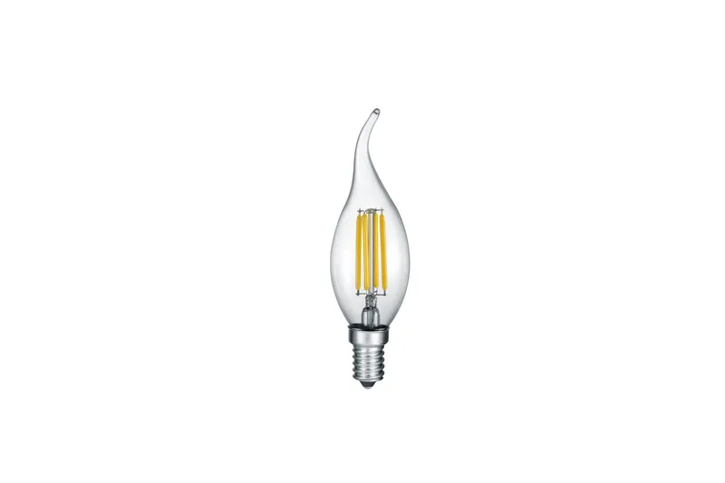 Trio Lighting LK LED E14 filament krone/buet top 4W 470lm 2700K 3-trin, undefined