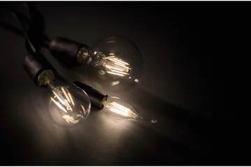 Trio Lighting LK LED E27 filament globe 6W 600lm 3000K - Belysning - Glødepærer & lyskilder - Glødepærer