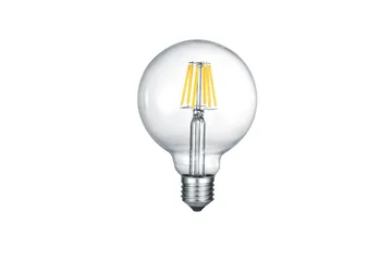 Trio Lighting LK LED E27 filament globe 6W 600lm 3000K - Belysning - Glødepærer & lyskilder - Glødepærer