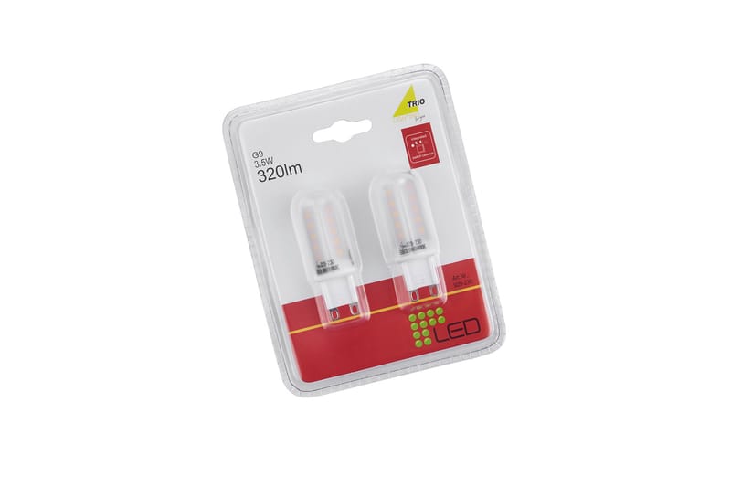 Trio Lighting LK LED G9 3,5W 320lm 3000K 3-trin 2-pak - Belysning - Glødepærer & lyskilder - Sparepære