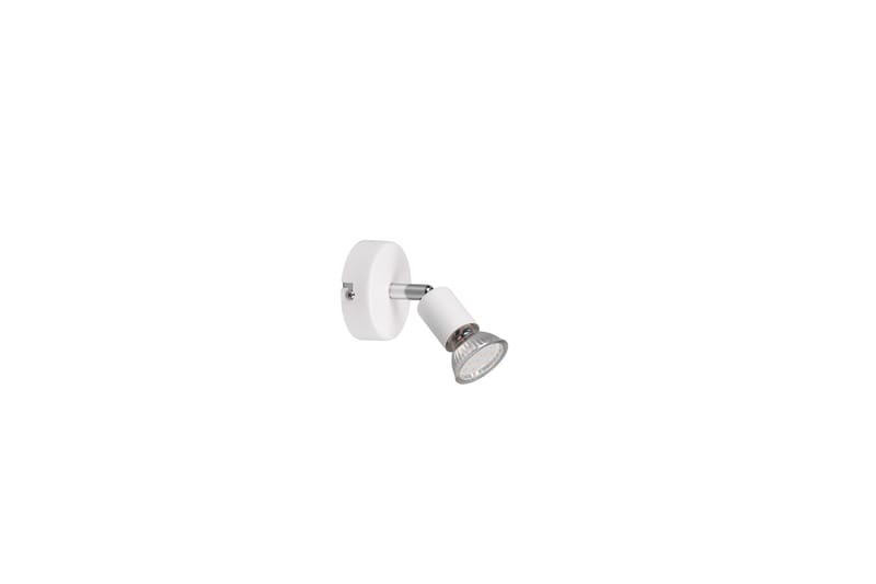 Trio Lighting Paris spotlight 1L GU10 mat hvid - Belysning - Glødepærer & lyskilder - Spotlights & downlights - Vægspotlight