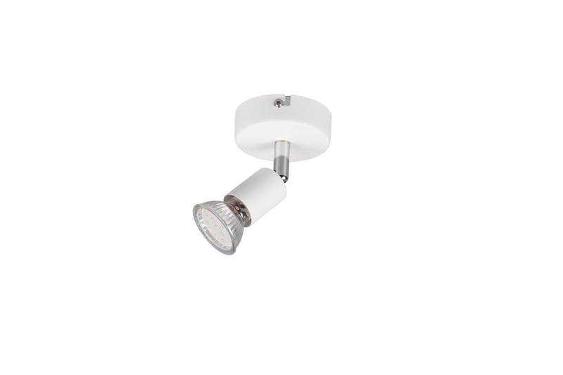 Trio Lighting Paris spotlight 1L GU10 mat hvid - Belysning - Glødepærer & lyskilder - Spotlights & downlights - Vægspotlight