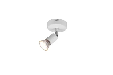 Trio Lighting Paris spotlight 1L GU10 mat hvid - Belysning - Glødepærer & lyskilder - Spotlights & downlights